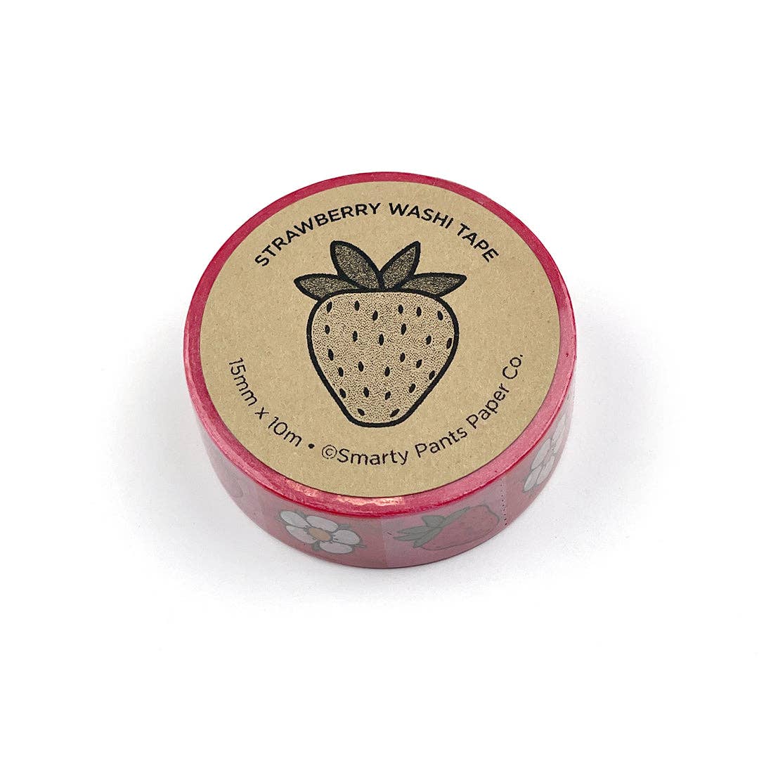 Strawberry Checkers Washi Tape