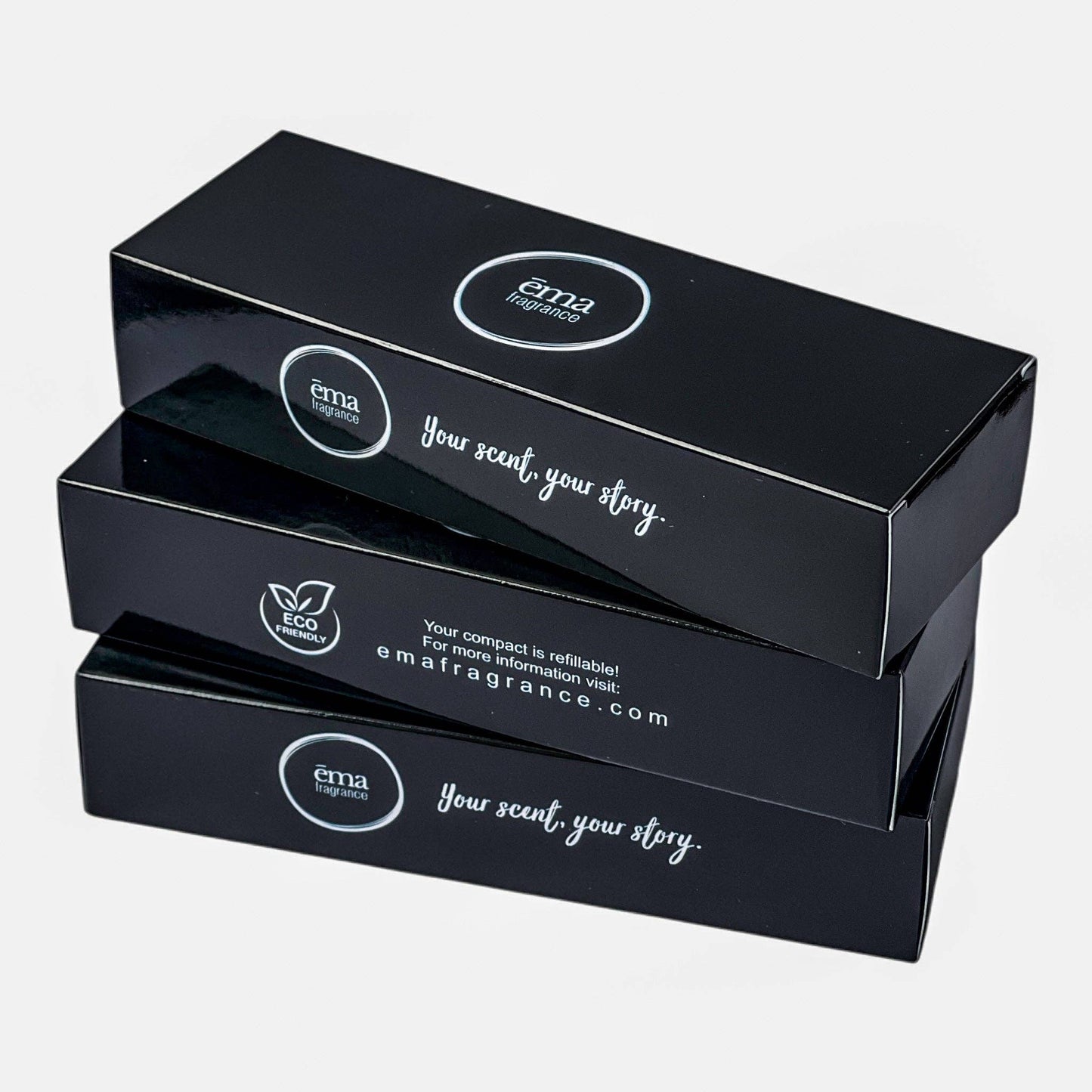 Invigorating Solid Perfume Set – Refillable Compact