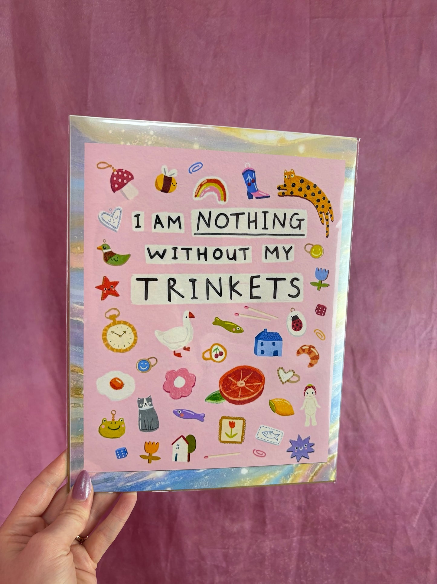 “I am Nothing Without my Trinkets” Wall Photo