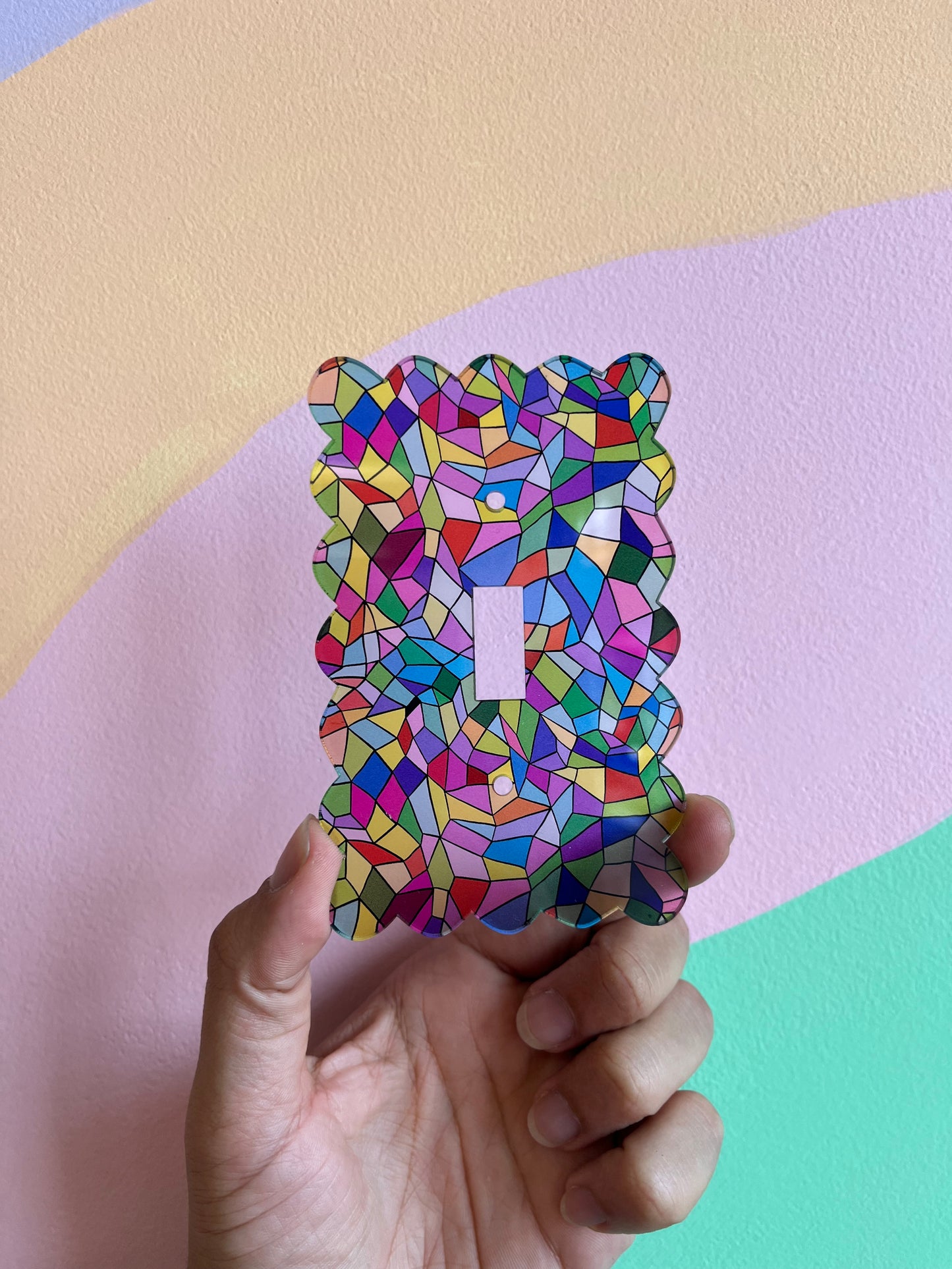 Stained Glass Mosaic Outlet Covers