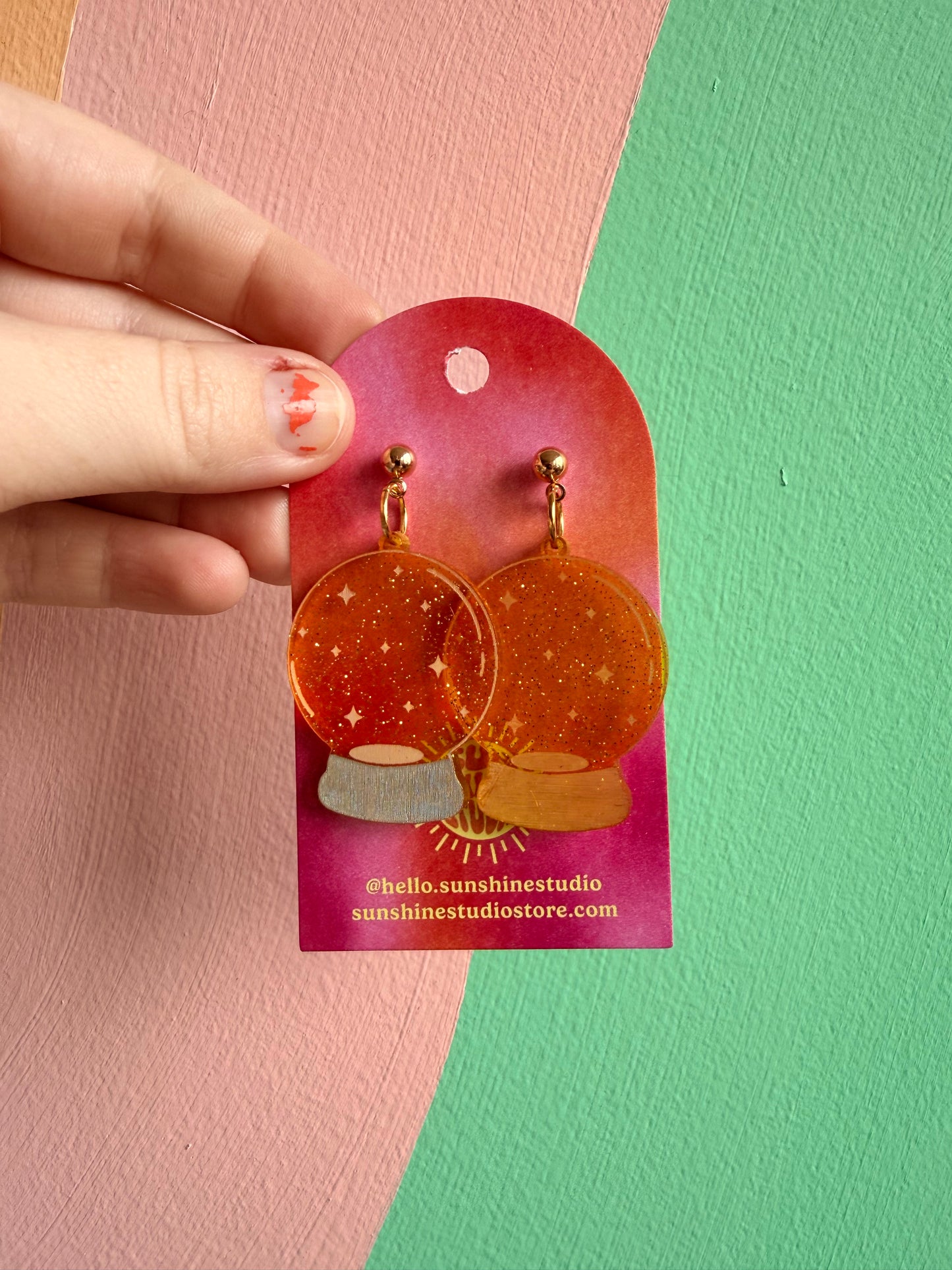 Bright Fortune Teller Earrings