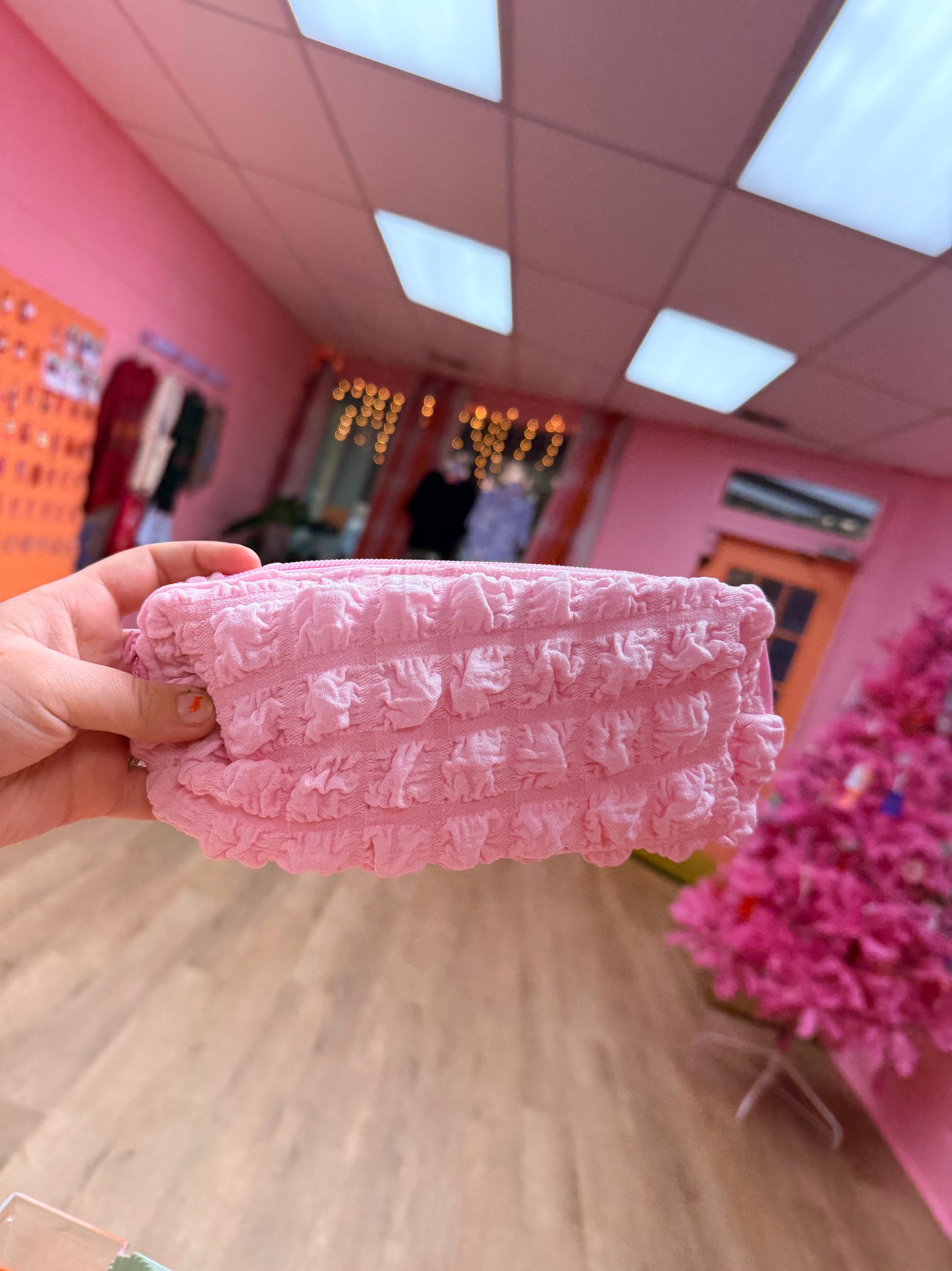 Knitted Cosmetics Bag