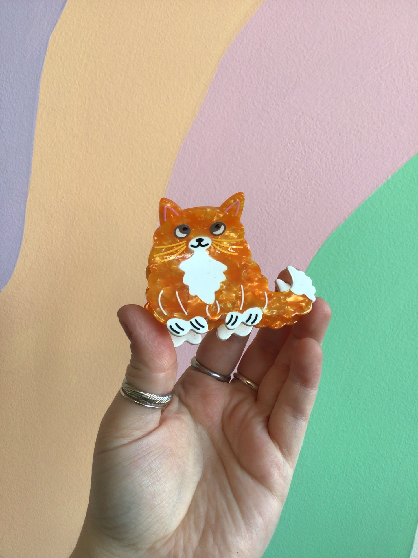 Funny Little Cat Claw Clips