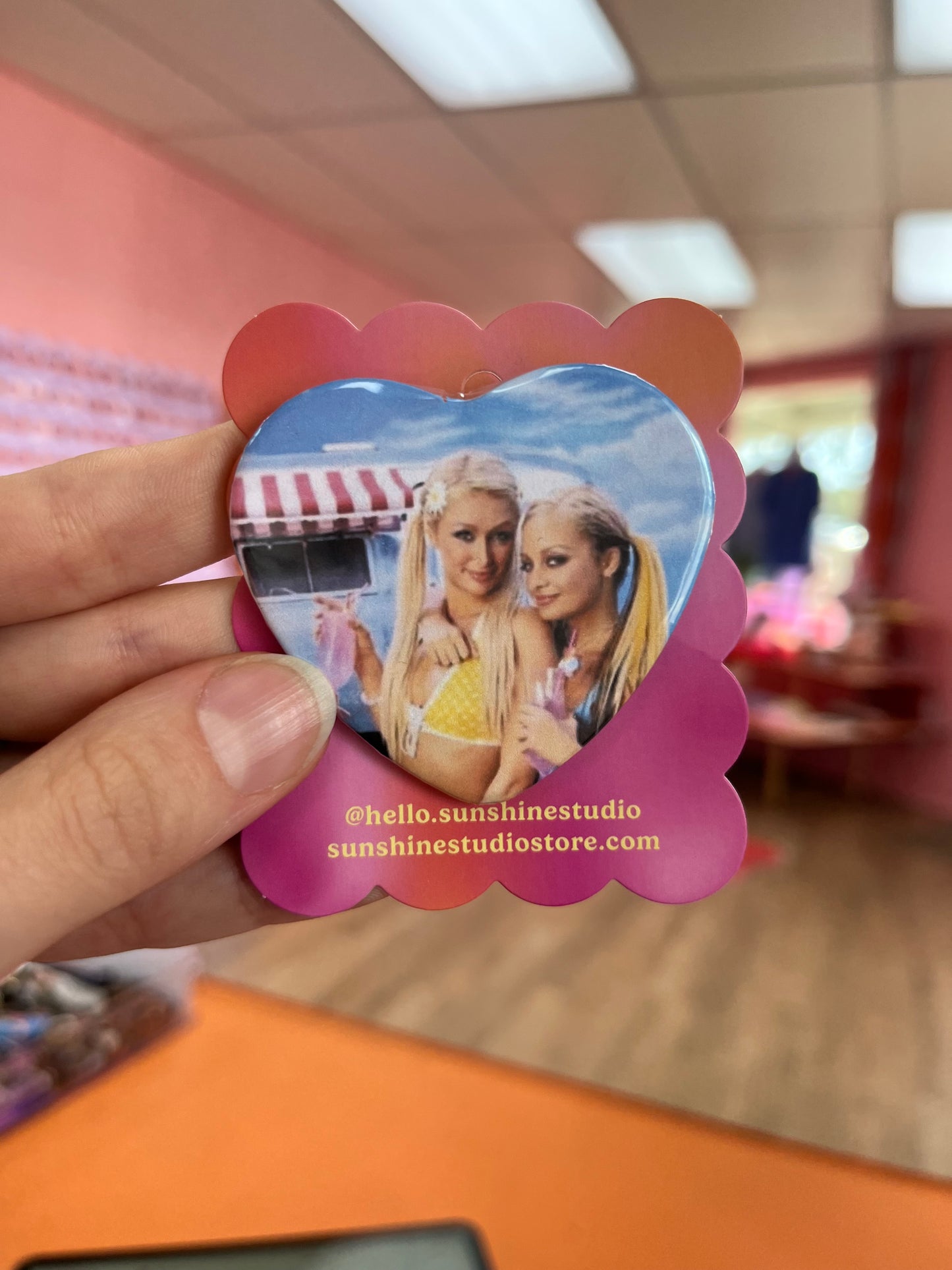 Paris and Nicole Pin