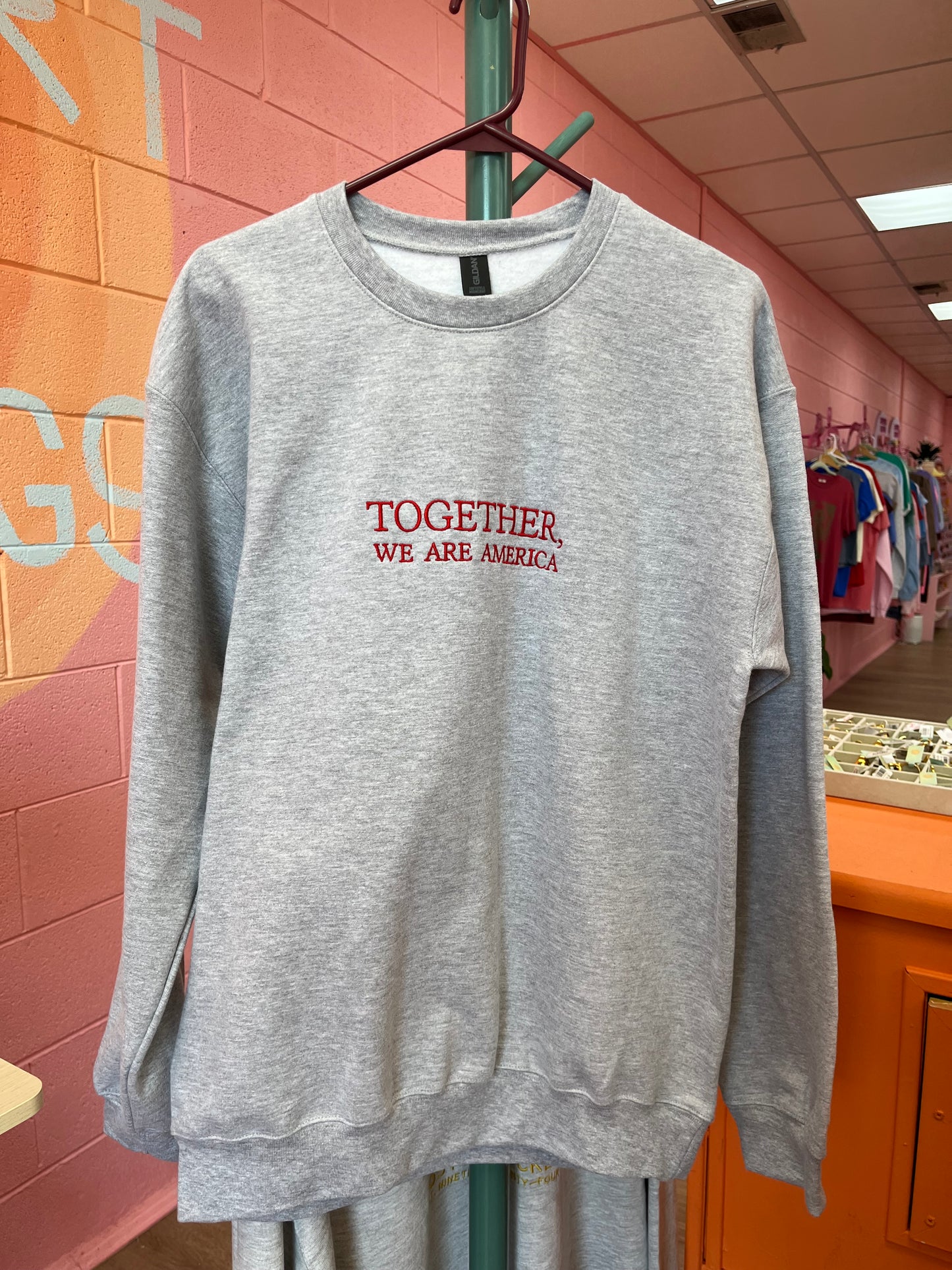Together We Are America Crewneck