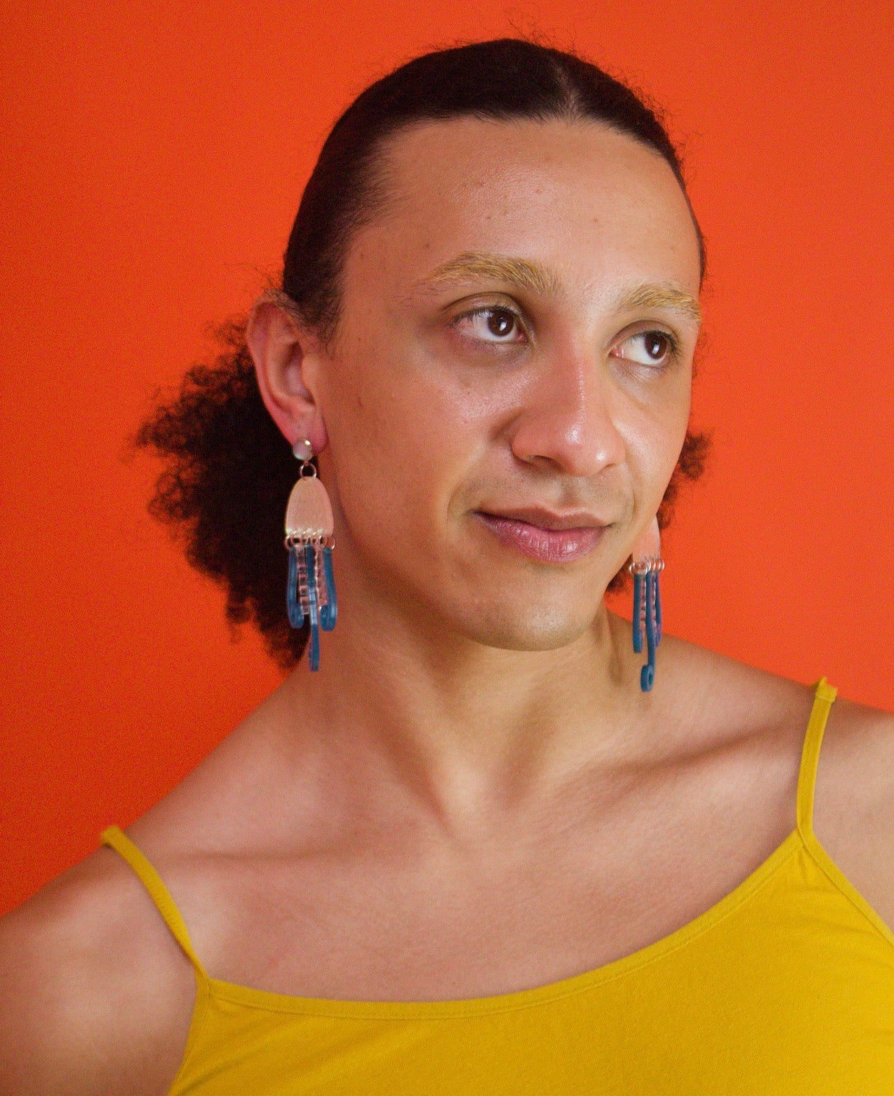 Funky Jellyfish Acrylic Earrings