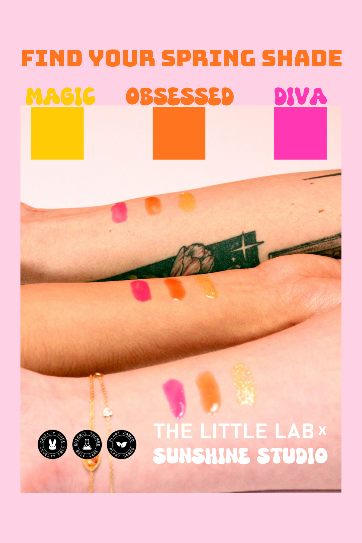 Sunshine Studio X The Little Lab Lippies