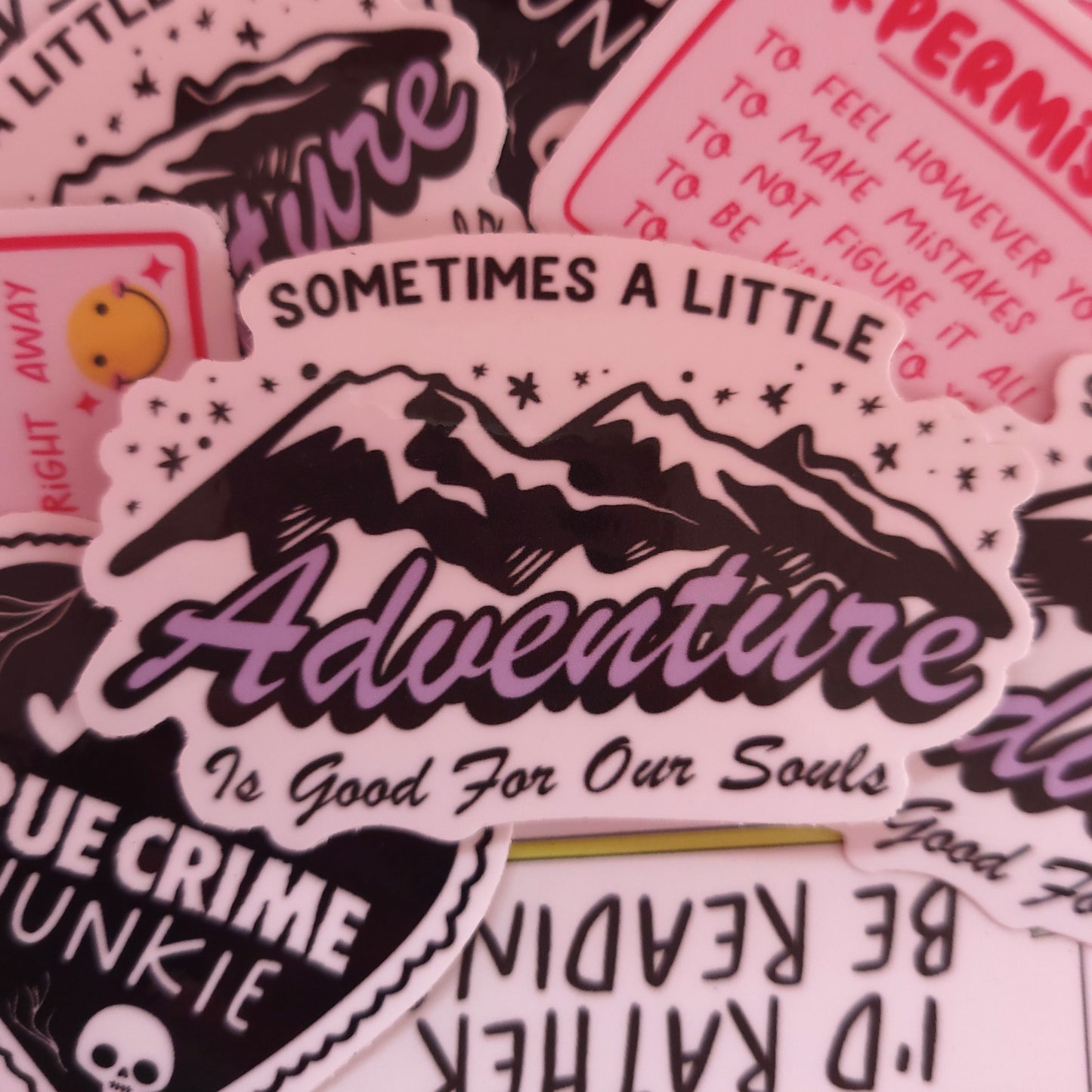 "...A Little Adventure..." Sticker