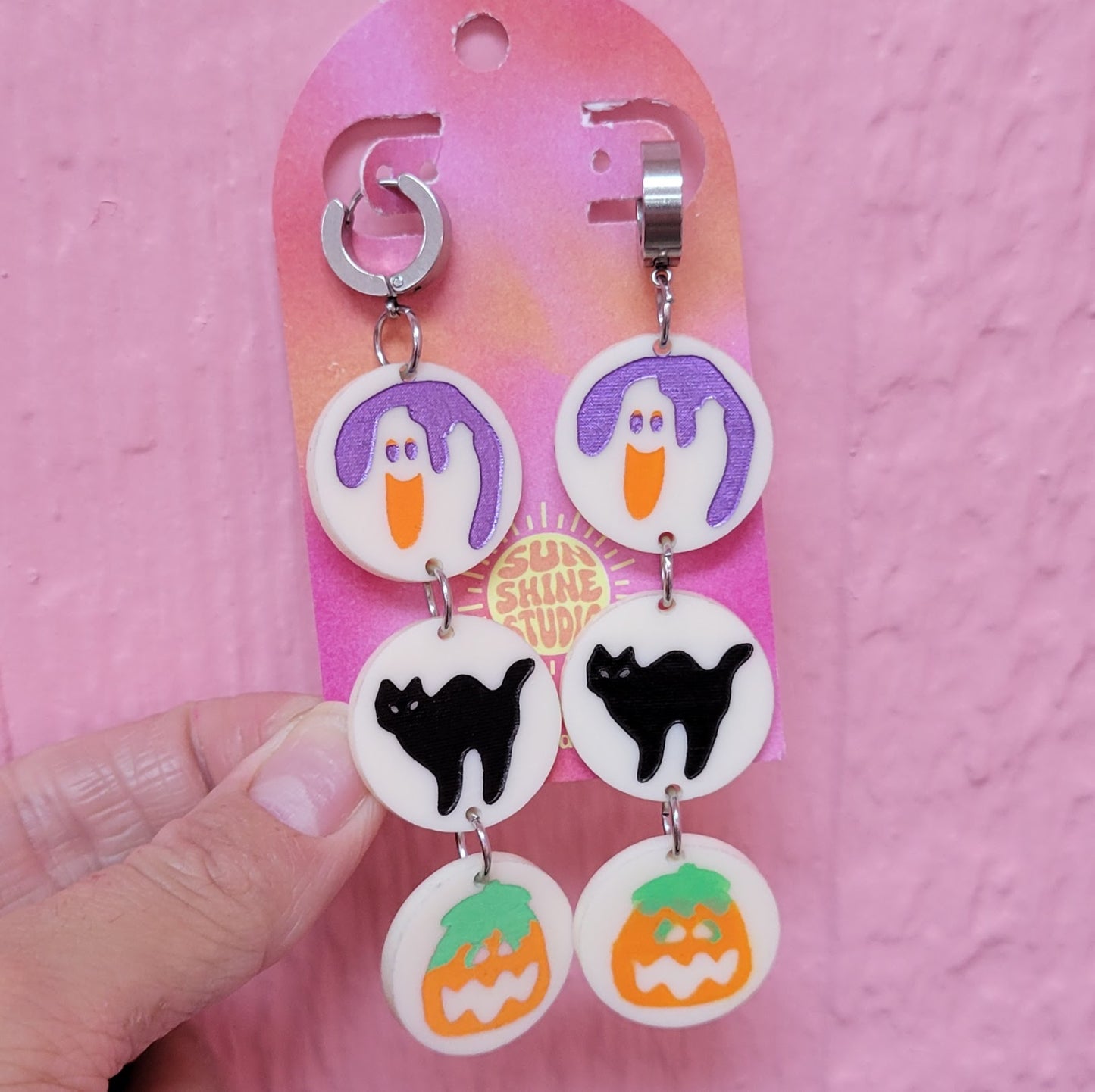 Oopsy Daisy - Spooky Sugar Cookie Earrings