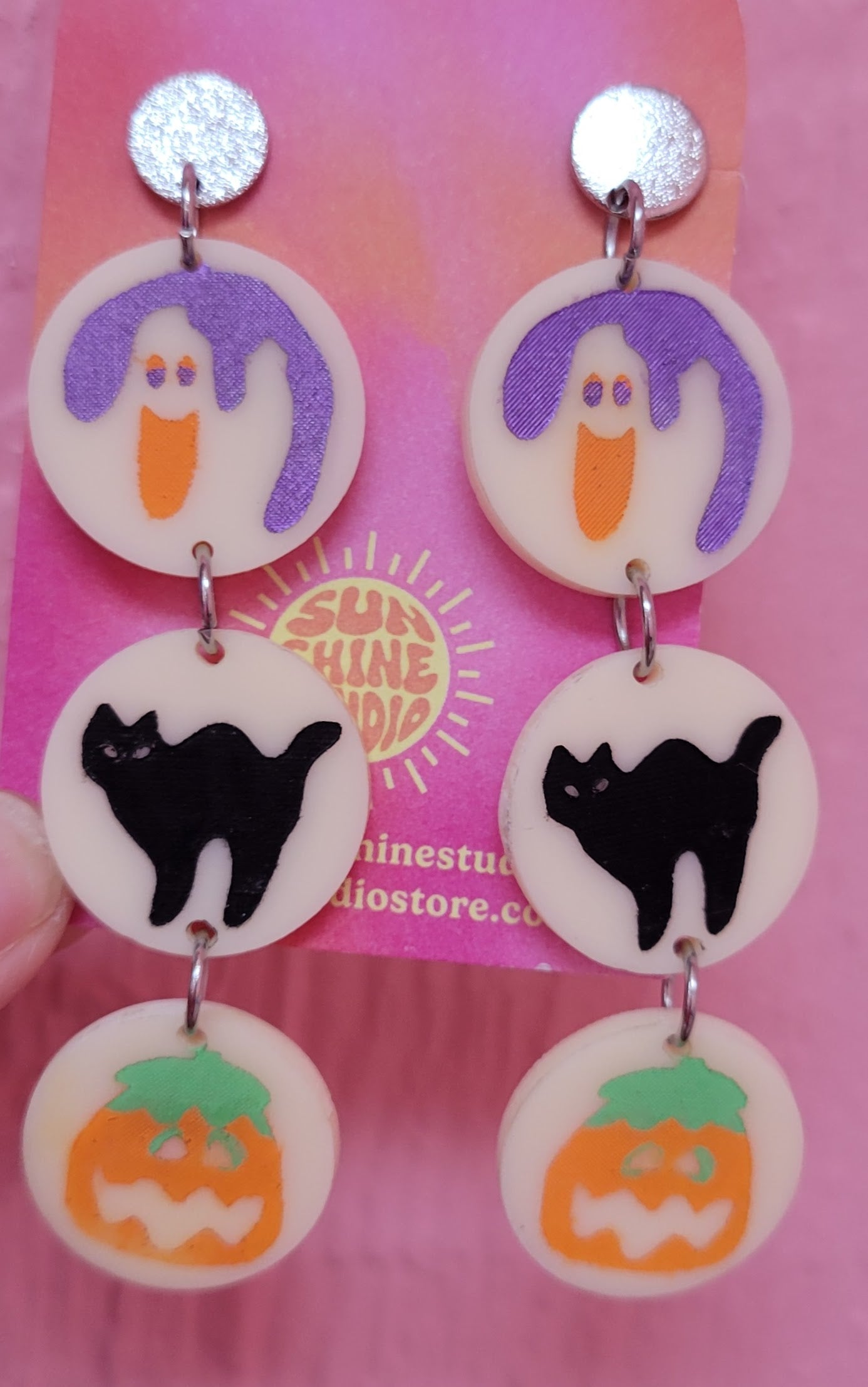 Oopsy Daisy - Spooky Sugar Cookie Earrings