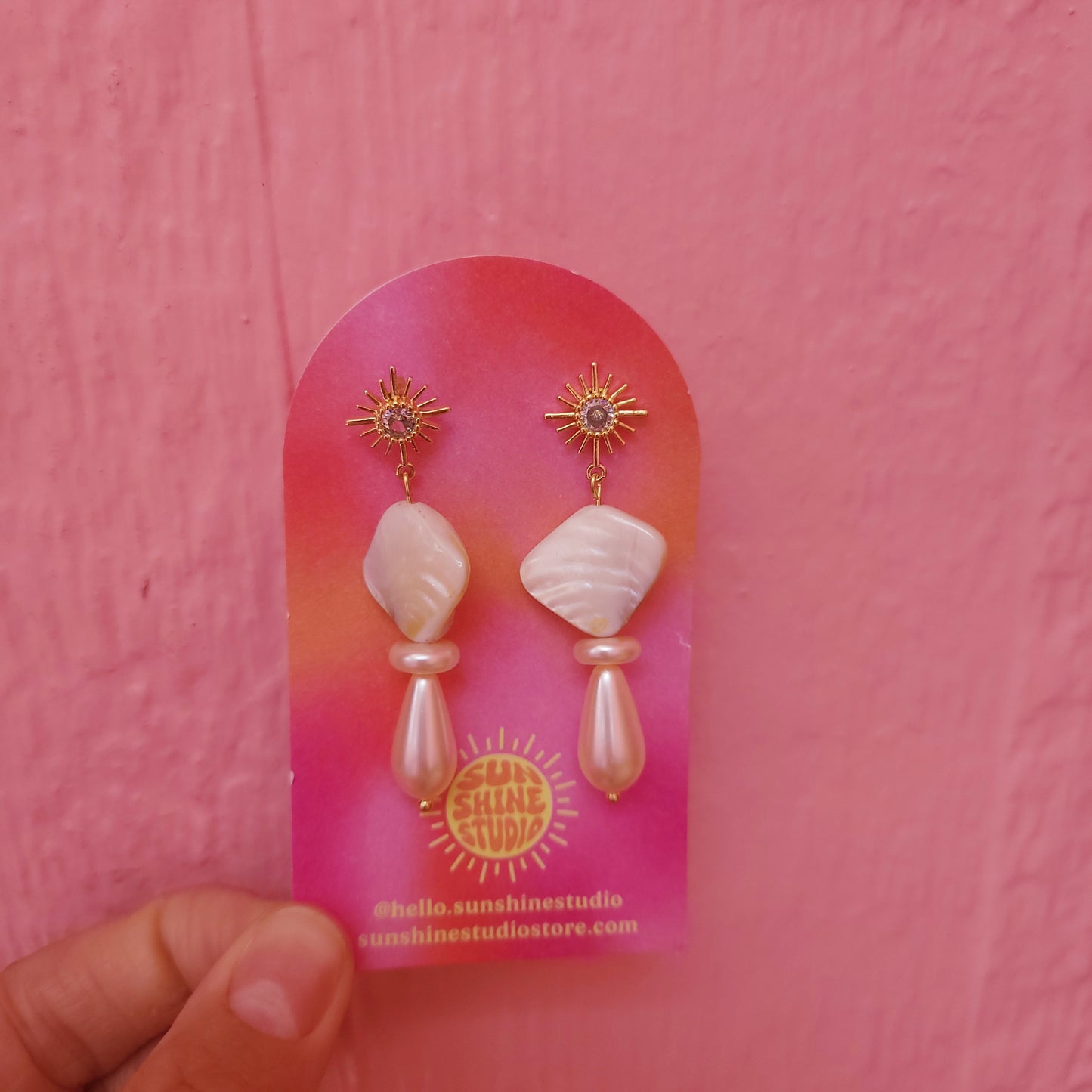 Baroque Pearl Drop Earrings