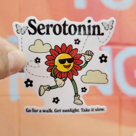 Serotonin Sticker