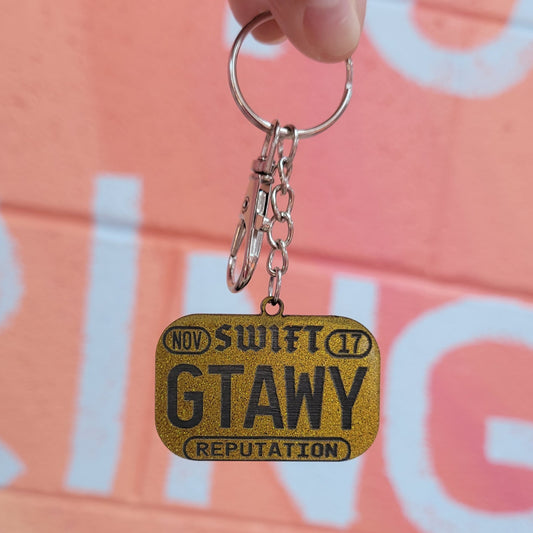 Getaway Car Keychain