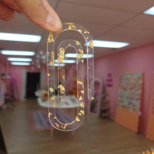 Golden Flakes Jumbo Paper Clip