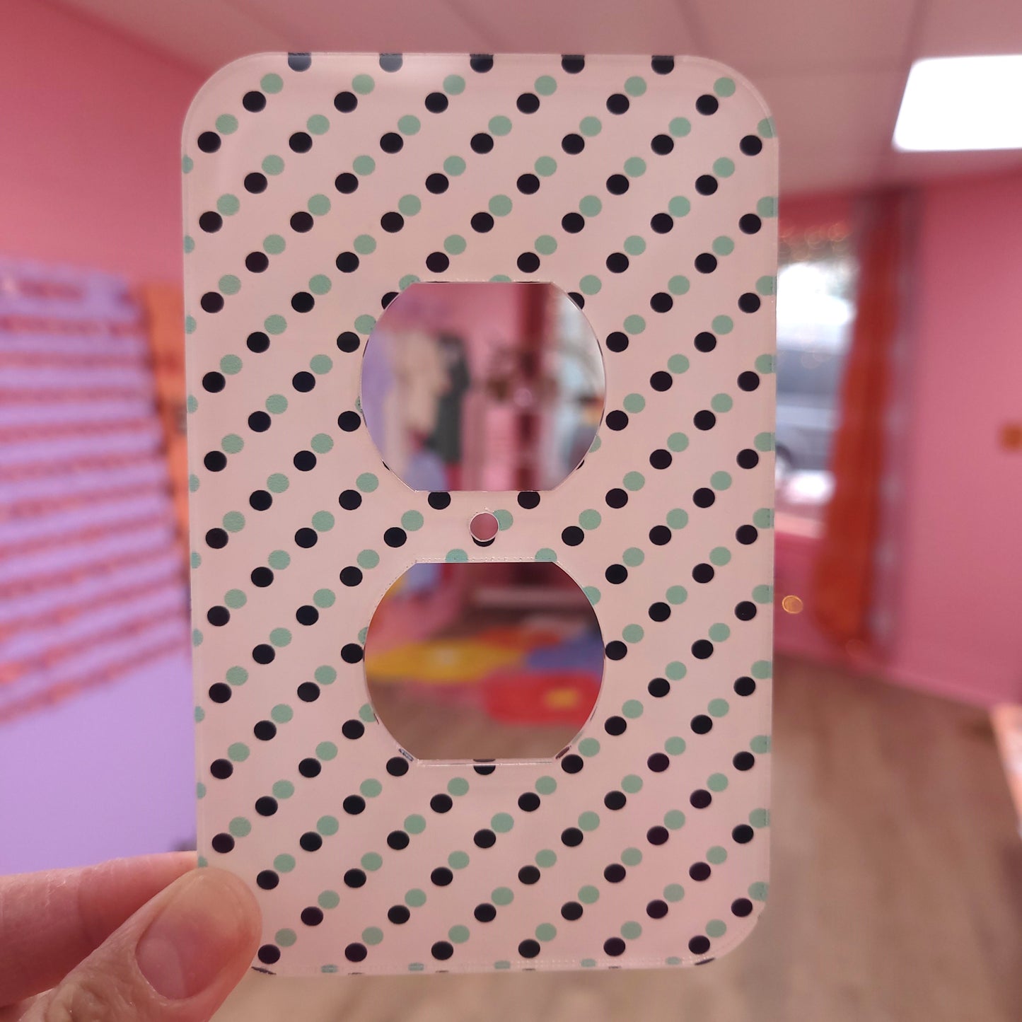 Santa Susana Dots Outlet Covers