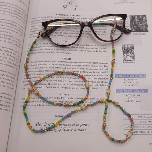 Summer Fair Beaded Glasses Chain Holder