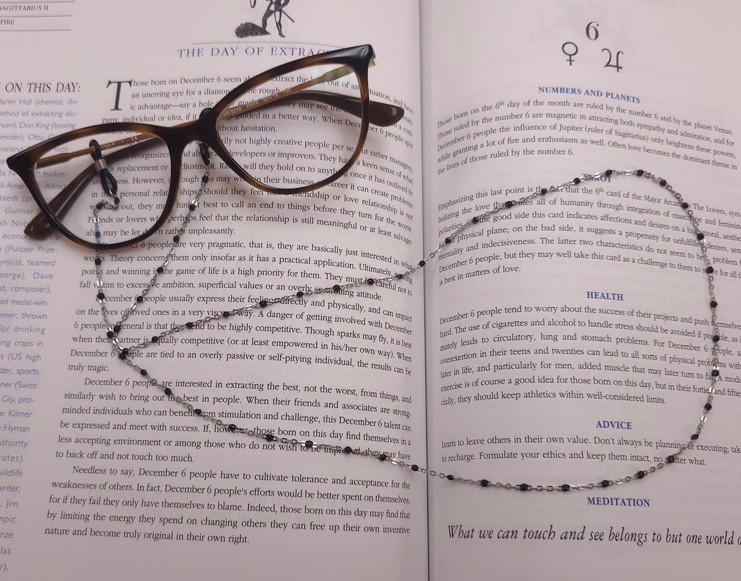 Morally Grey - Glasses Chain Holder