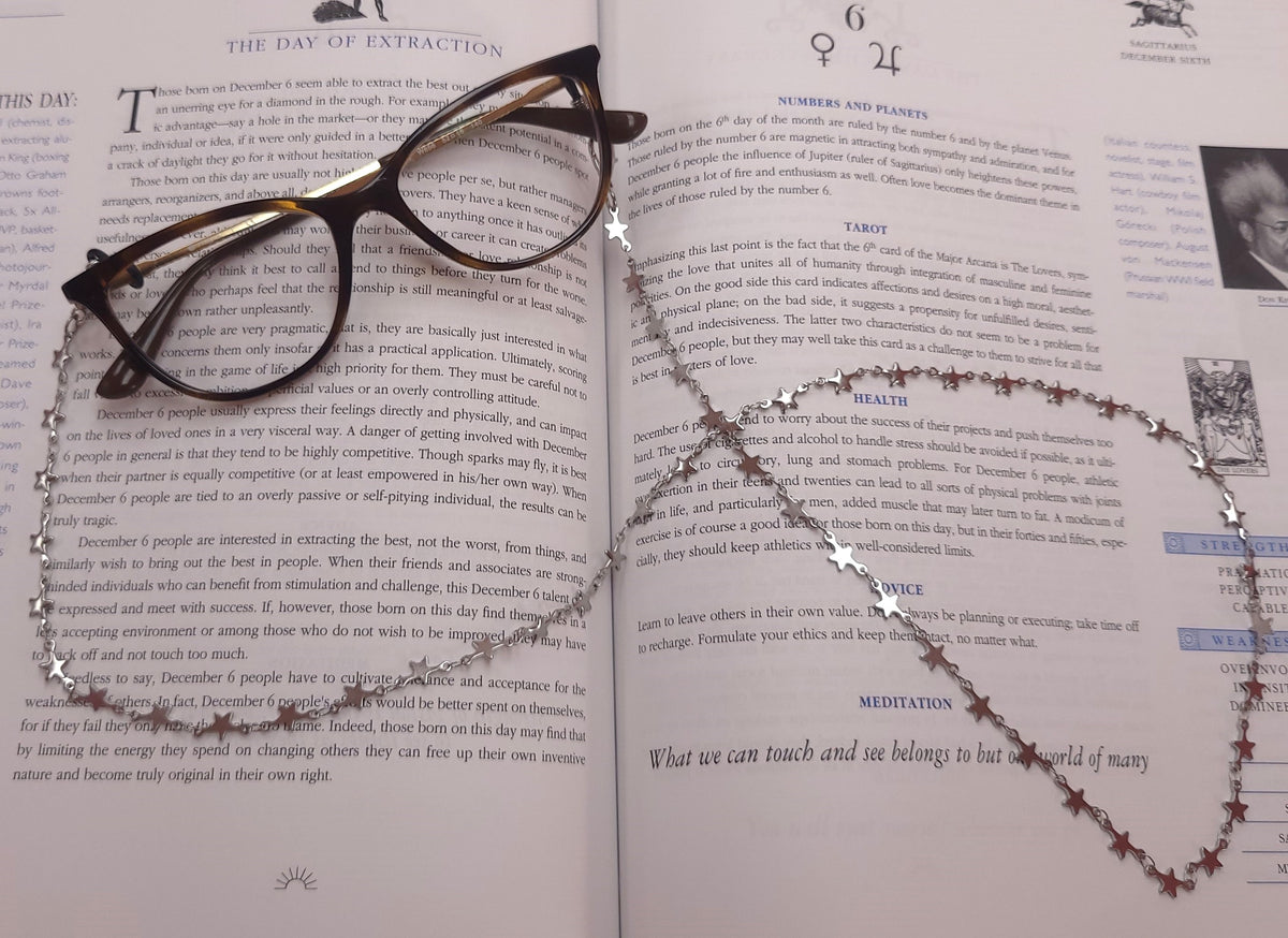 Starry Glasses Chain Holder