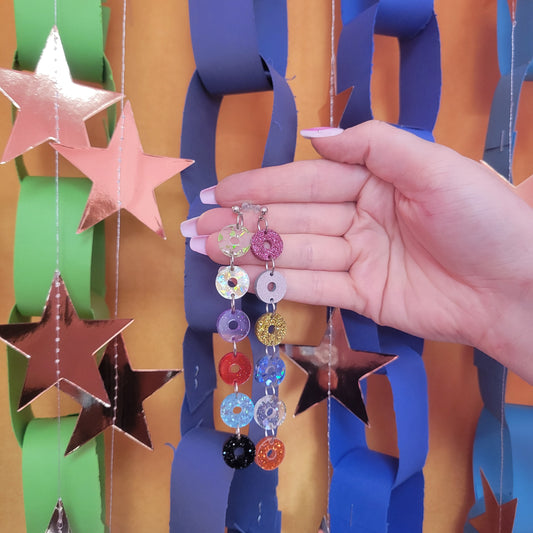 12 Eras, 12 Colors - Taylor Swift Dangle Earrings