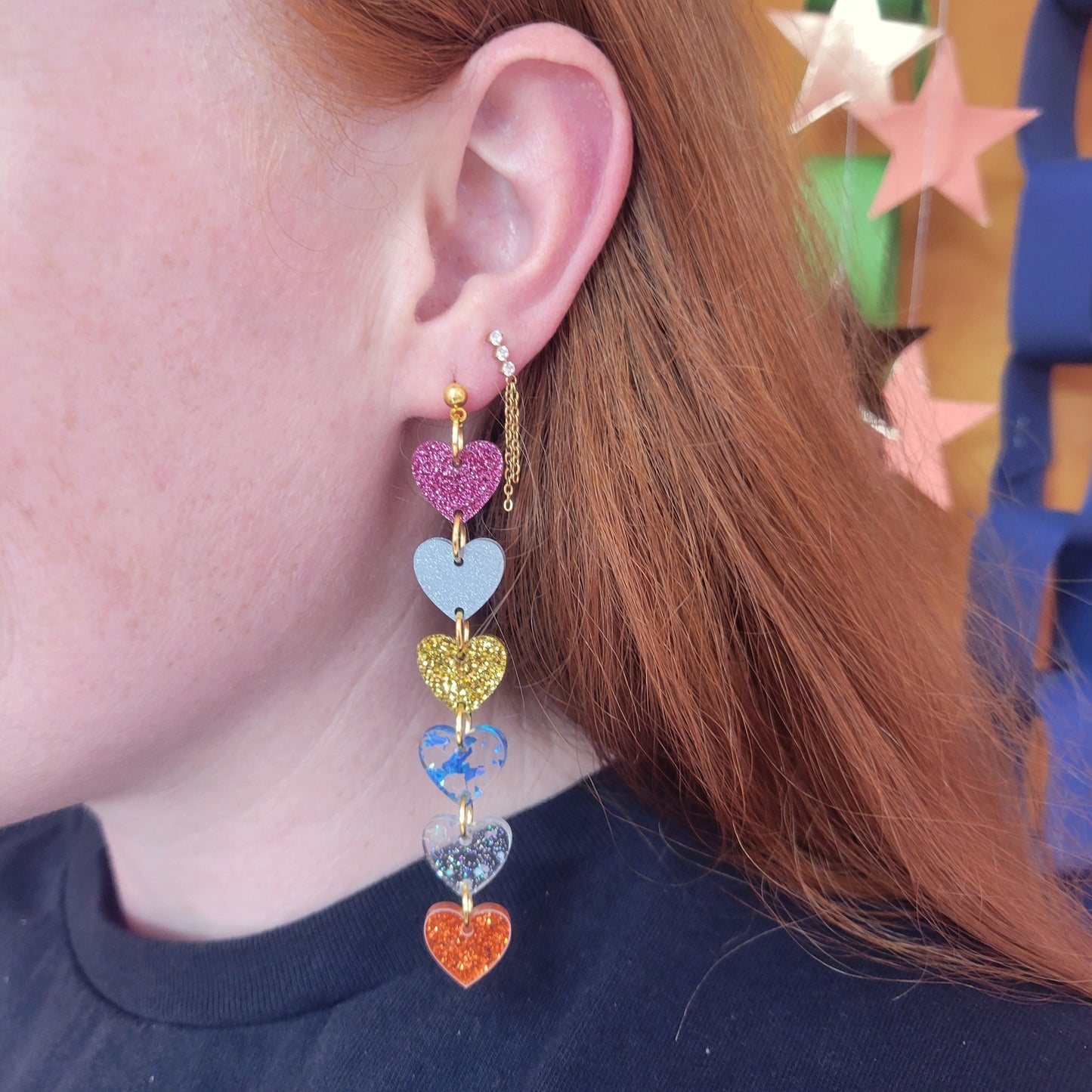 12 Eras, 12 Colors - Taylor Swift Dangle Earrings