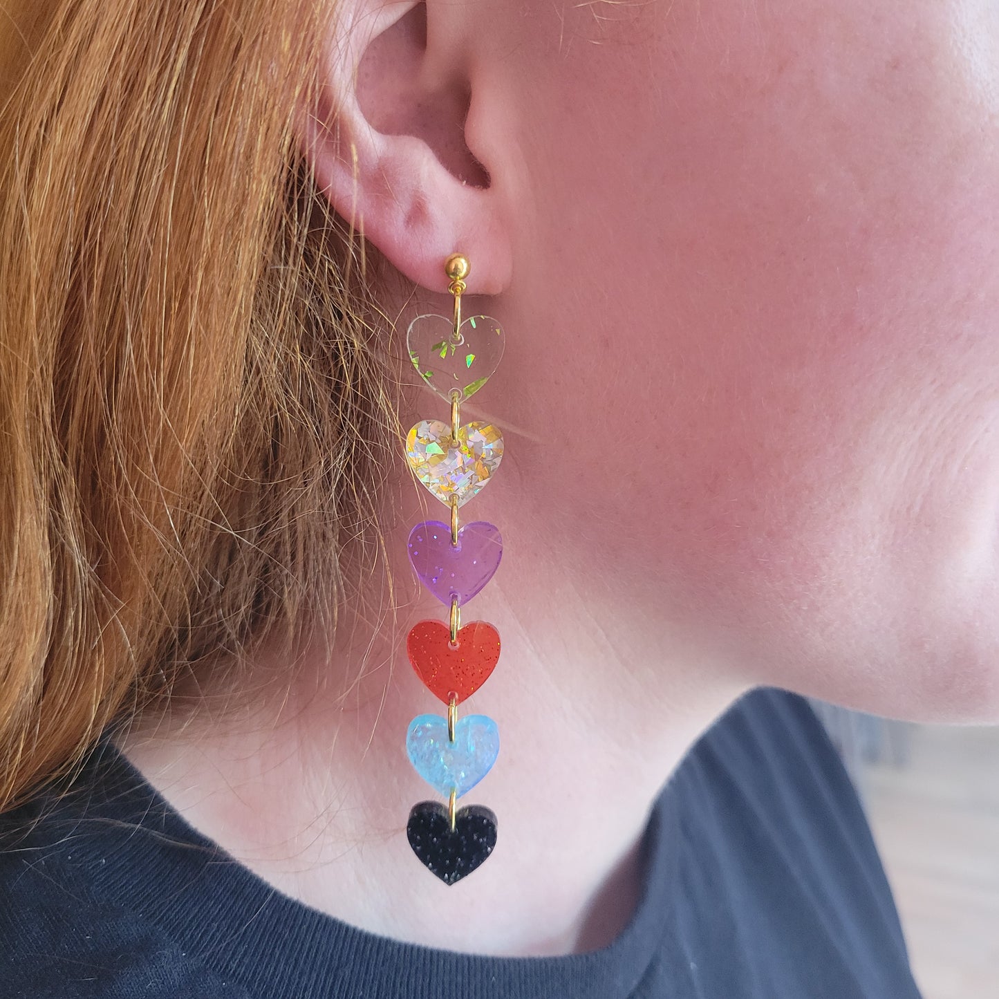 12 Eras, 12 Colors - Taylor Swift Dangle Earrings