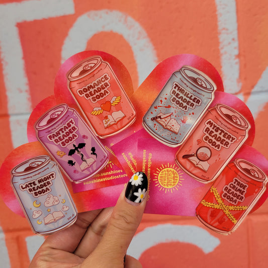 What's Your Flavor - Reader Soda Pins