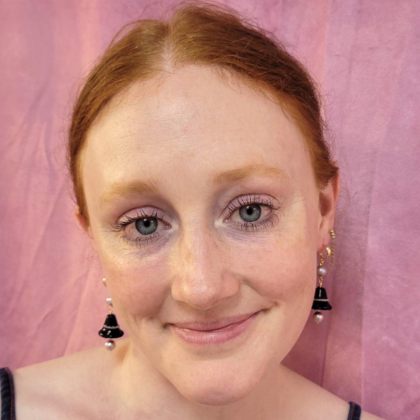 Glass Beaded Witchy Earrings