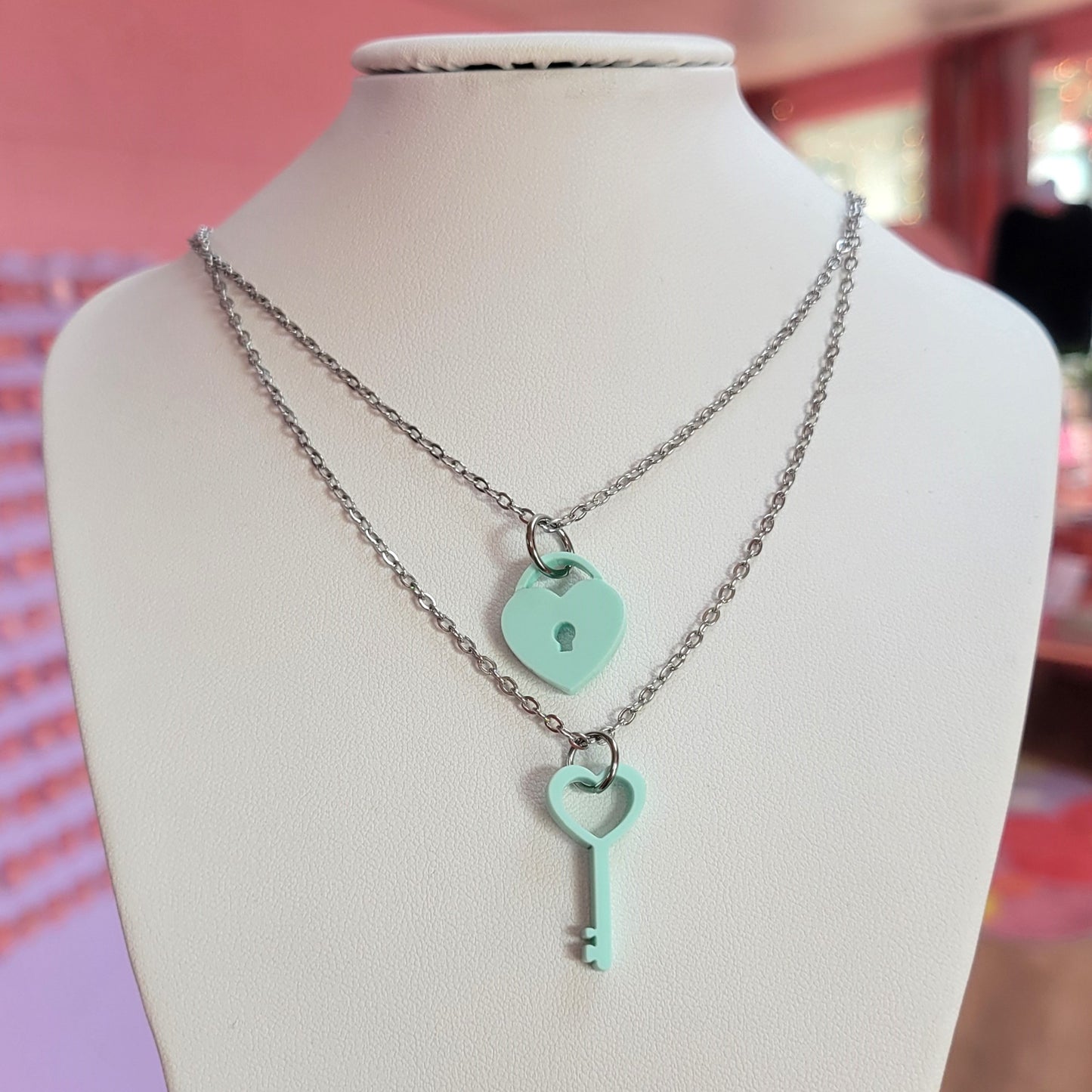 Key to My Heart - Friendship Necklaces Pair