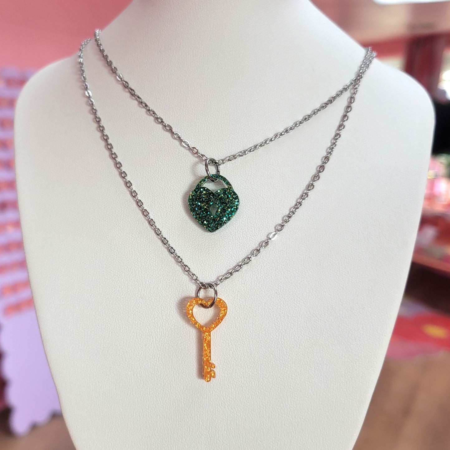 Key to My Heart - Friendship Necklaces Pair