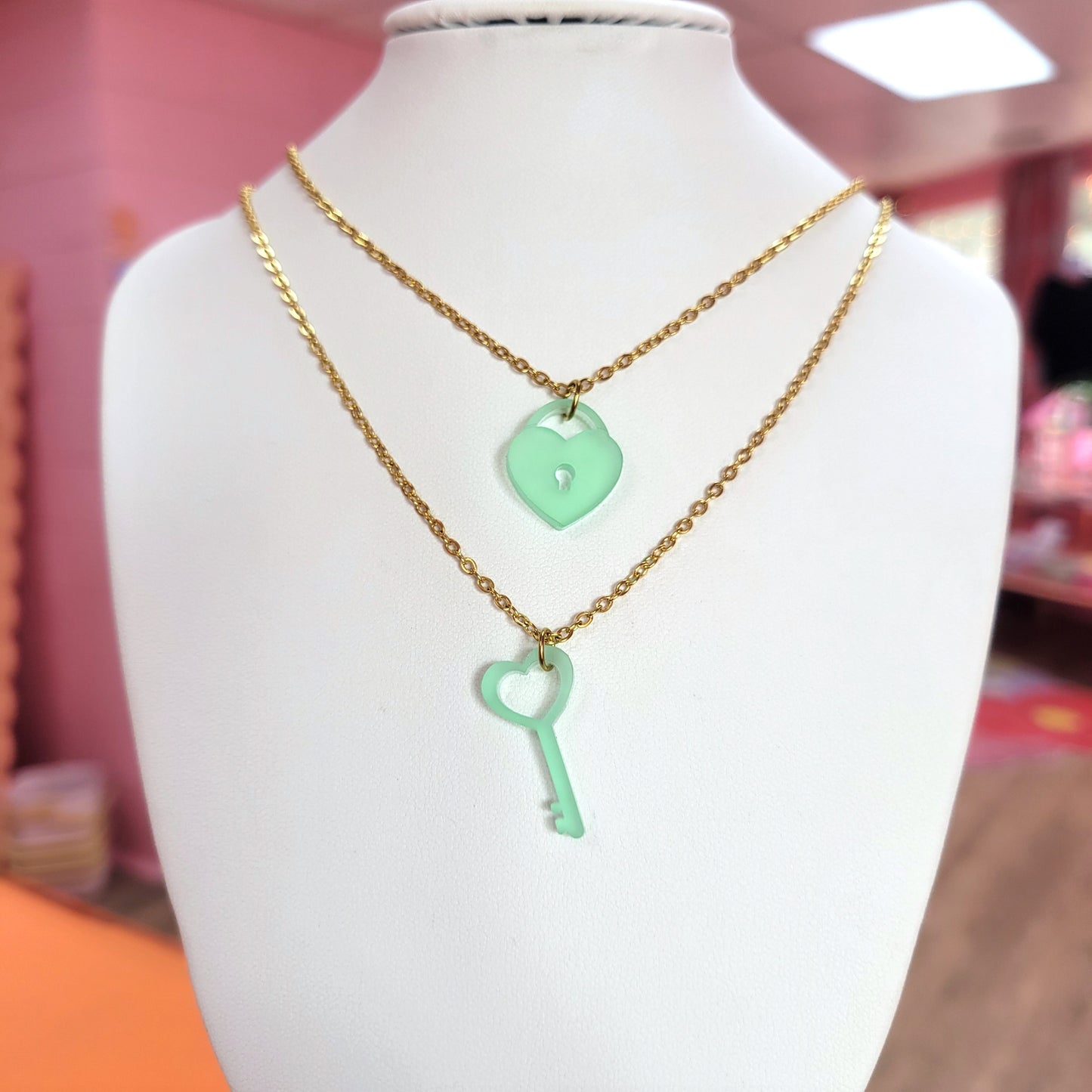 Key to My Heart - Friendship Necklaces Pair