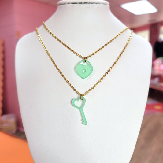 Key to My Heart - Friendship Necklaces Pair