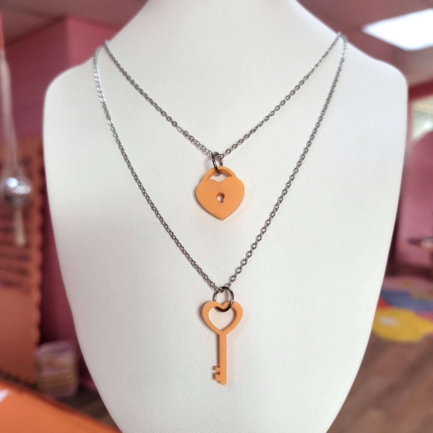 Key to My Heart - Friendship Necklaces Pair