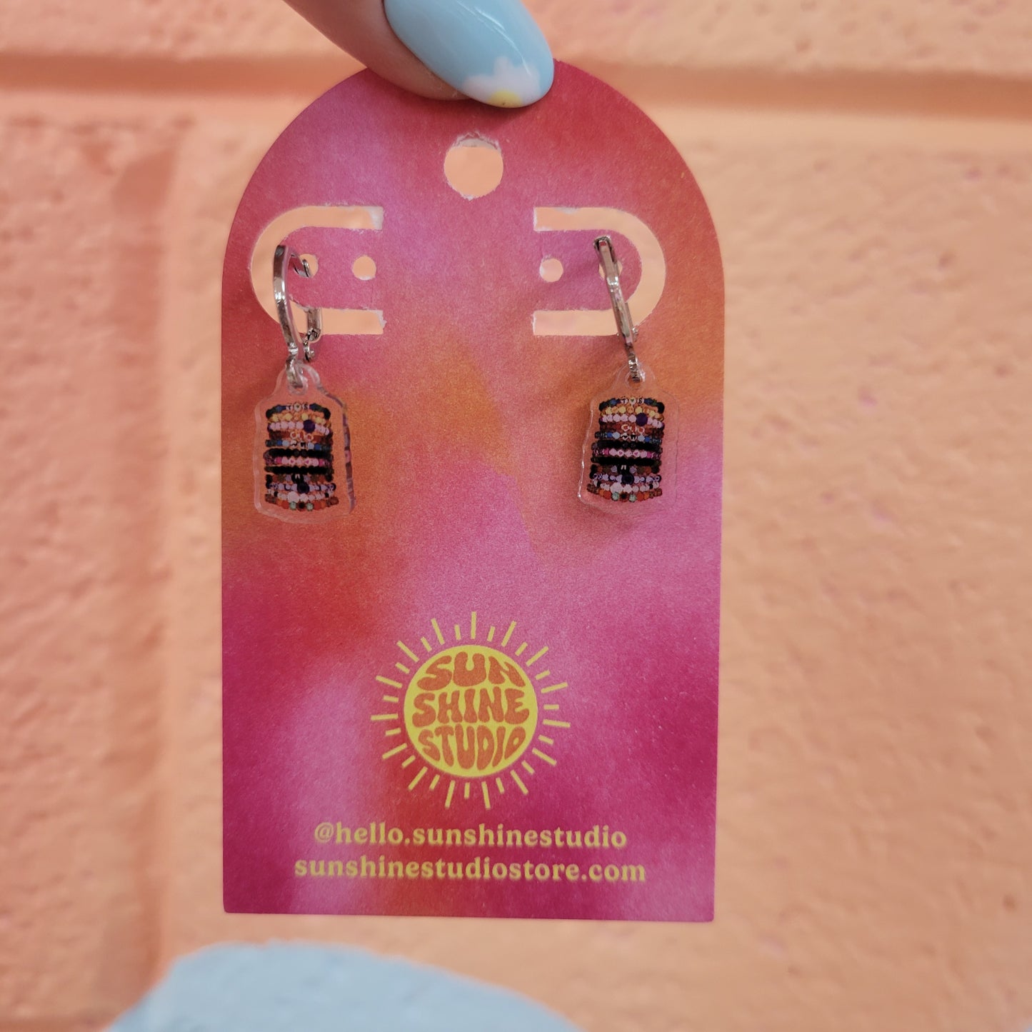 Taylor Swift Mini Eras Stamp Earrings