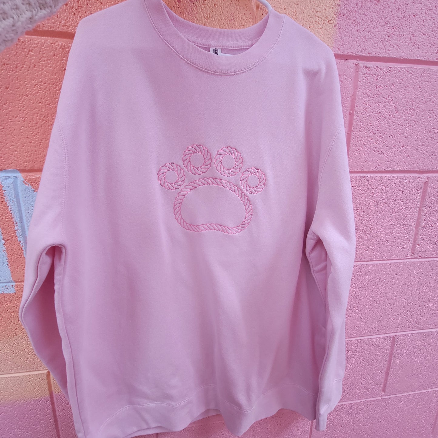 Embroidered Rope Pawprint Shirt