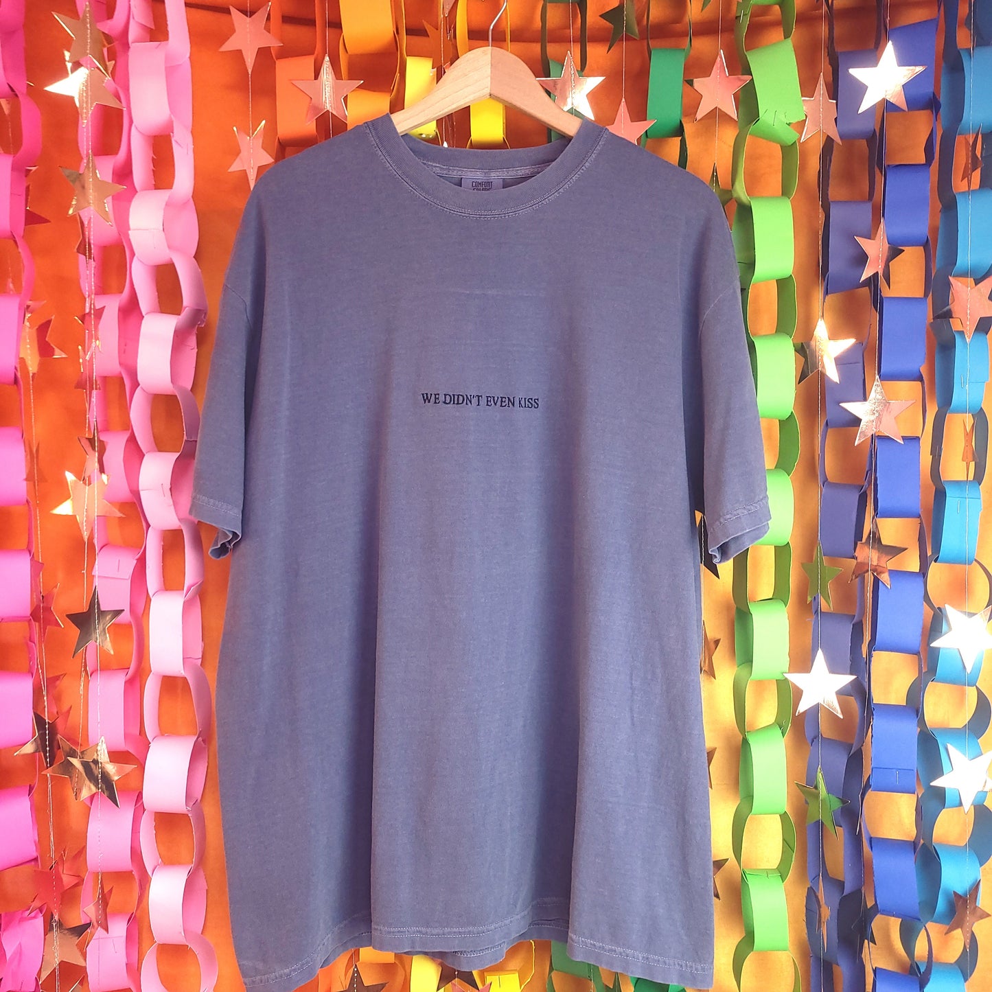 "We didn't even kiss" Heated Rivalry Embroidered Top