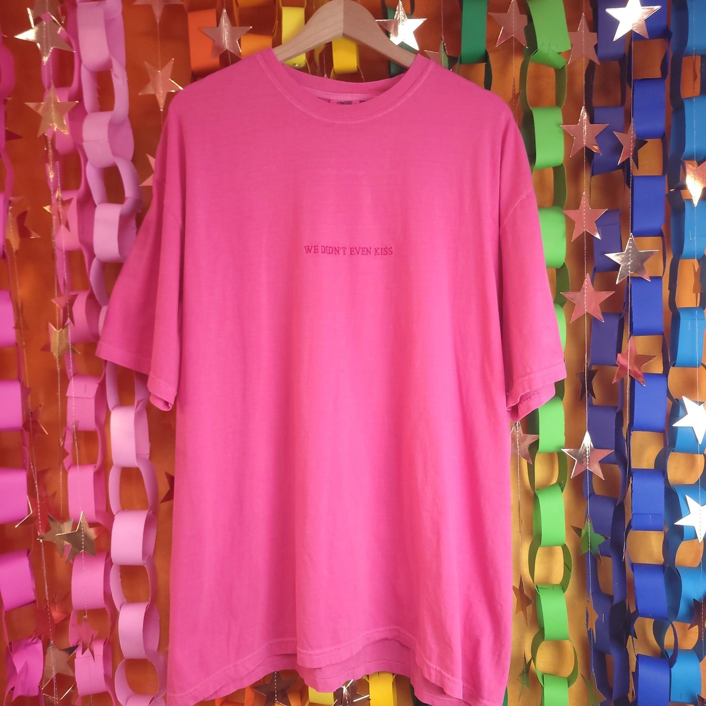 "We didn't even kiss" Heated Rivalry Embroidered Top