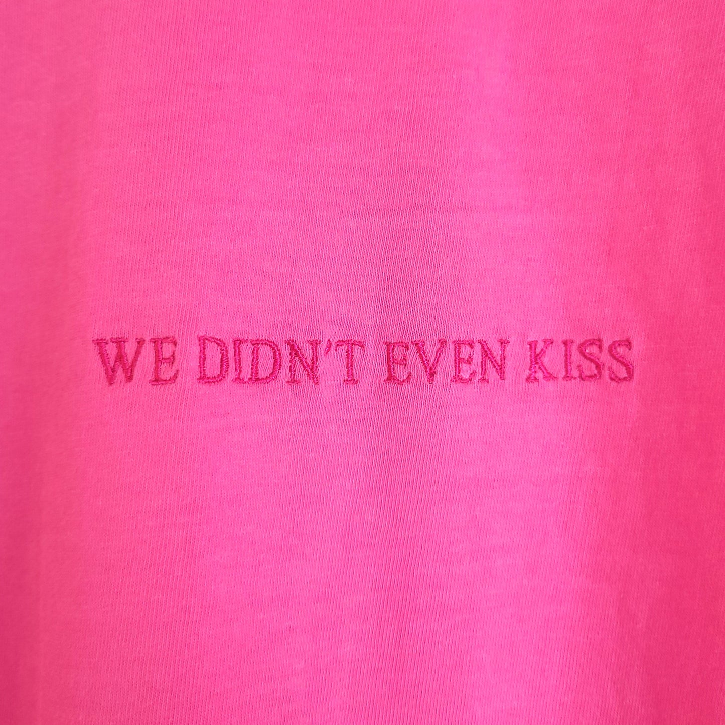 "We didn't even kiss" Heated Rivalry Embroidered Top