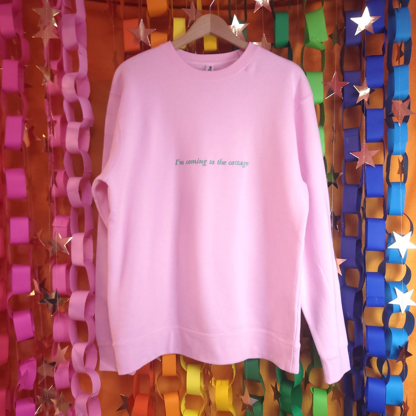 "I'm coming to the cottage" Heated Rivalry Embroidered Top