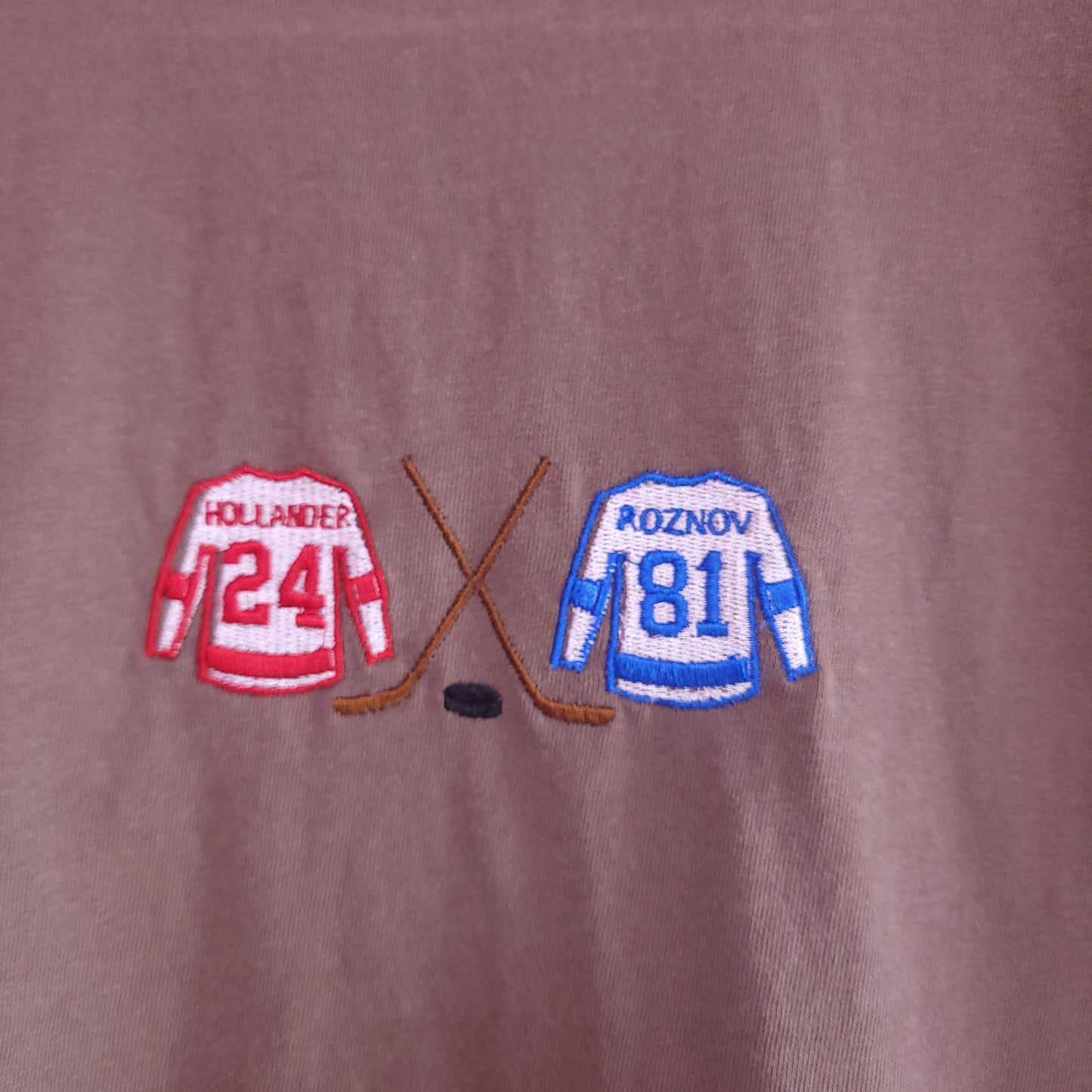 Rozanov and Hollander Jerseys - Heated Rivalry Embroidered Top