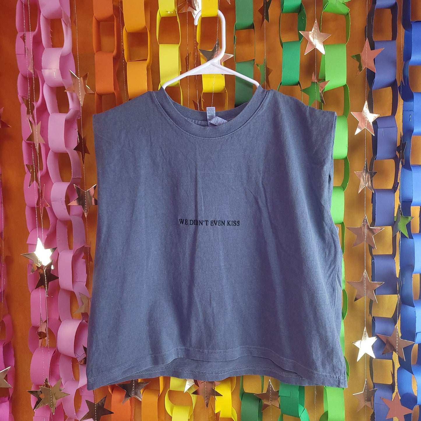 "We didn't even kiss" Heated Rivalry Embroidered Top