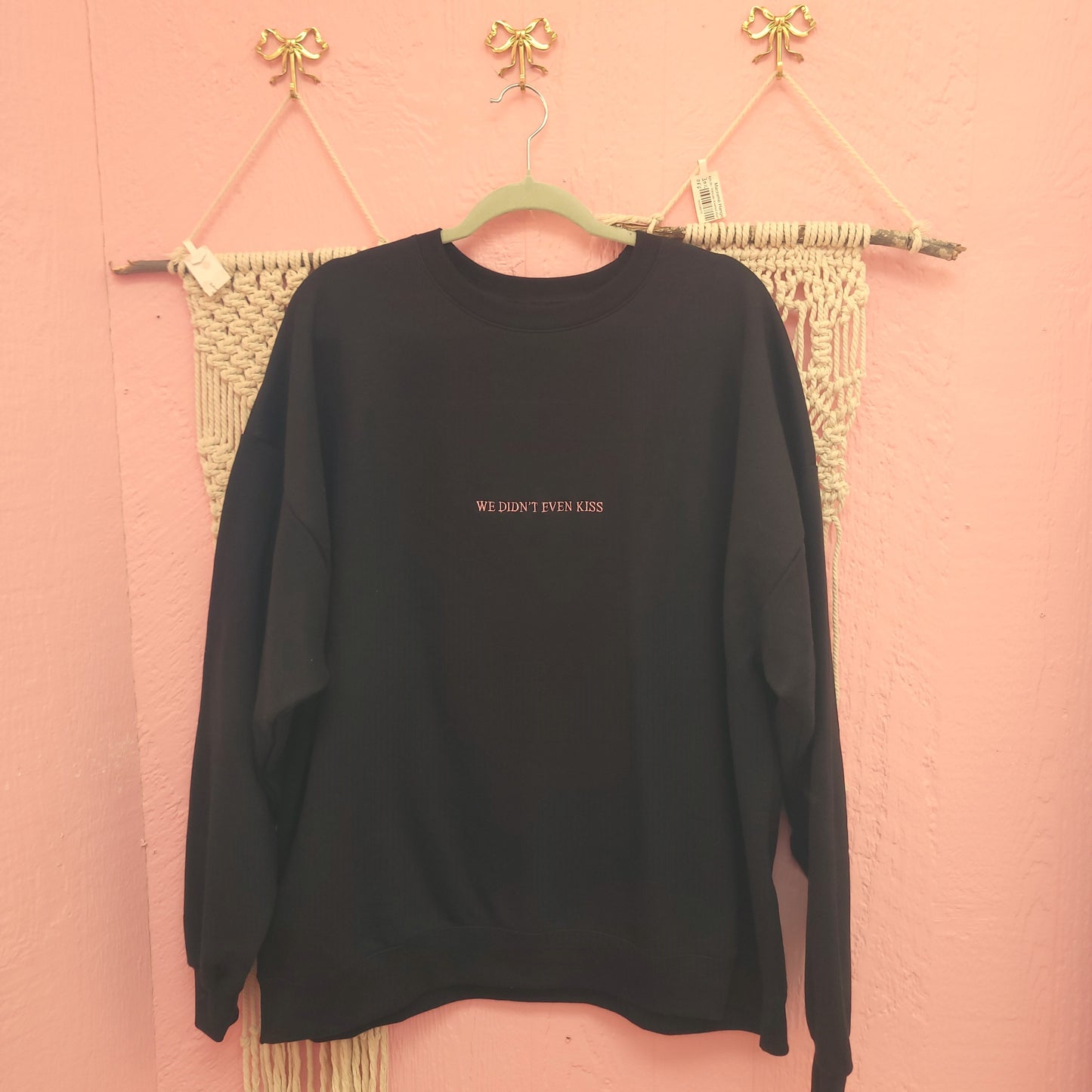 "We didn't even kiss" Heated Rivalry Embroidered Top