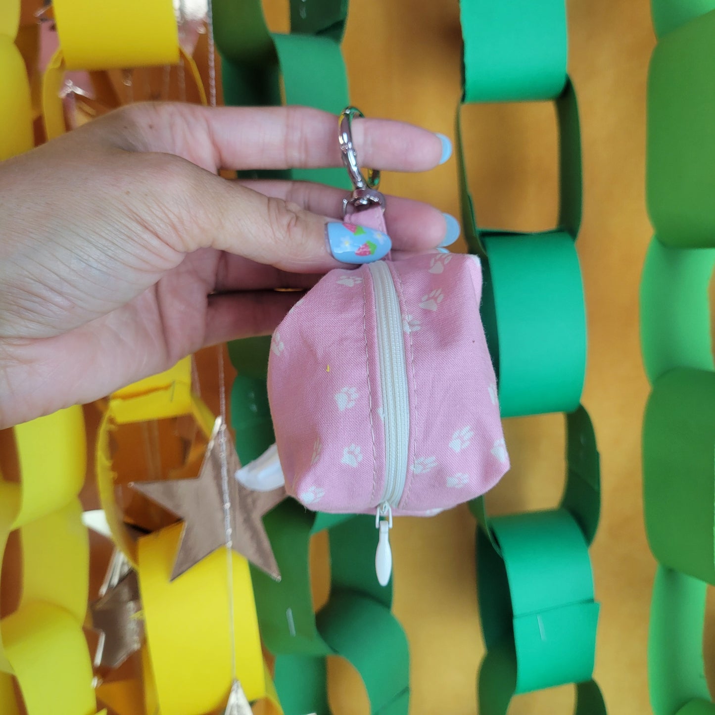 Handmade Doggy Bag Holder Keychain