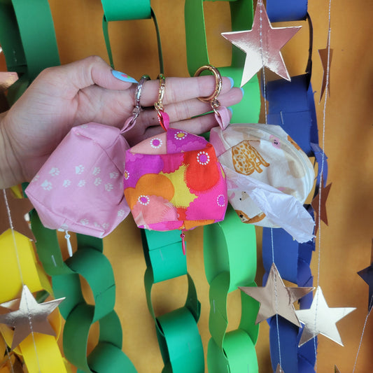 Handmade Doggy Bag Holder Keychain