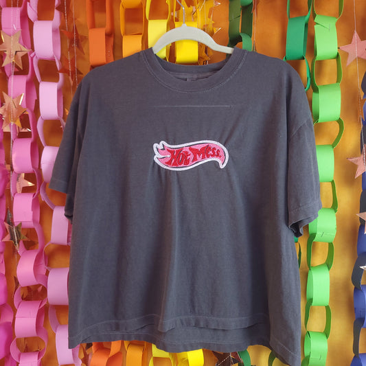 "Hot Mess" Embroiderred tops