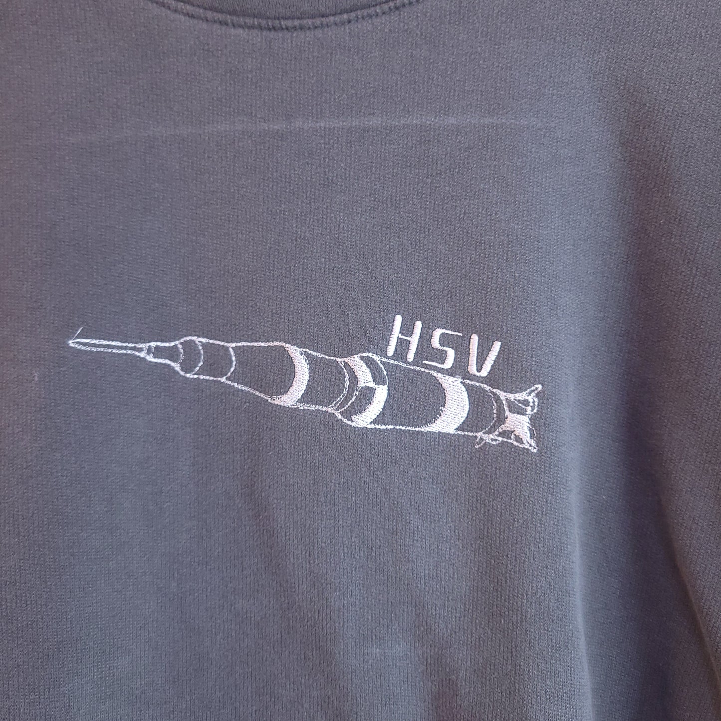 Saturn 5 Rocket Embroidery Top