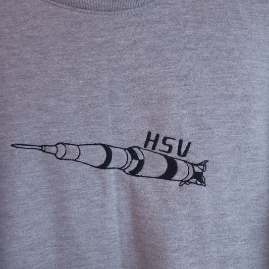 Saturn 5 Rocket Embroidery Top