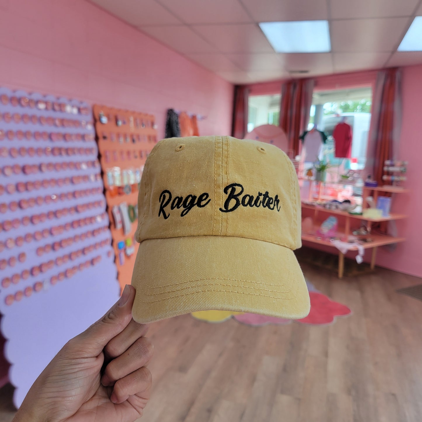"Rage Baiter" Embroidered Hat