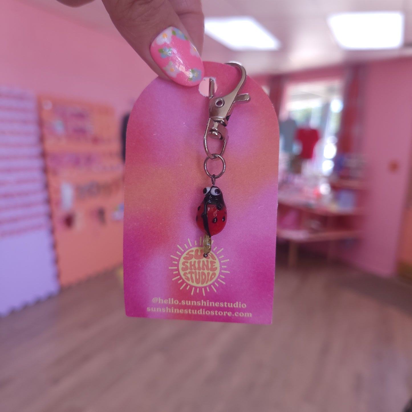 Mini Bag Charm Keychains