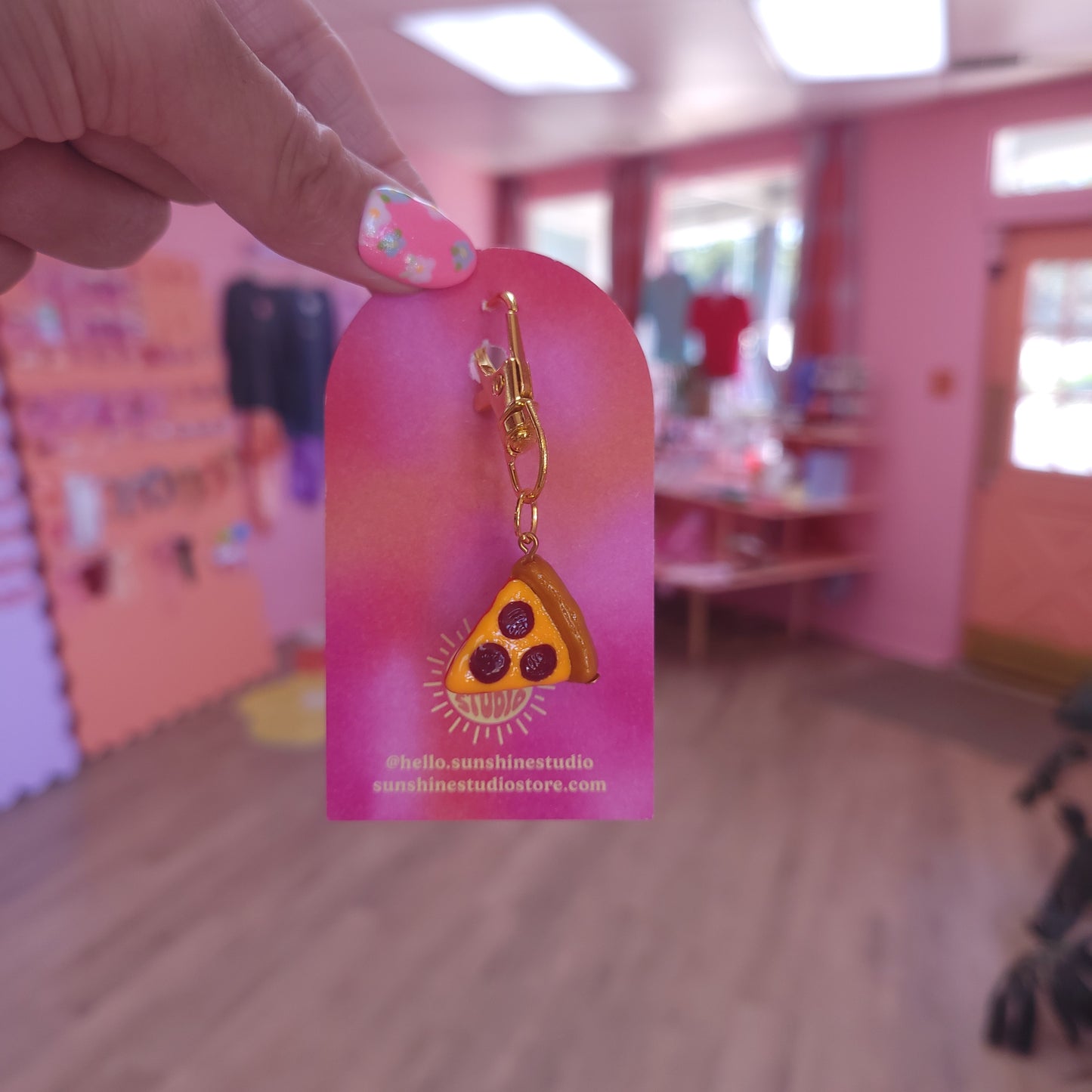 Mini Bag Charm Keychains
