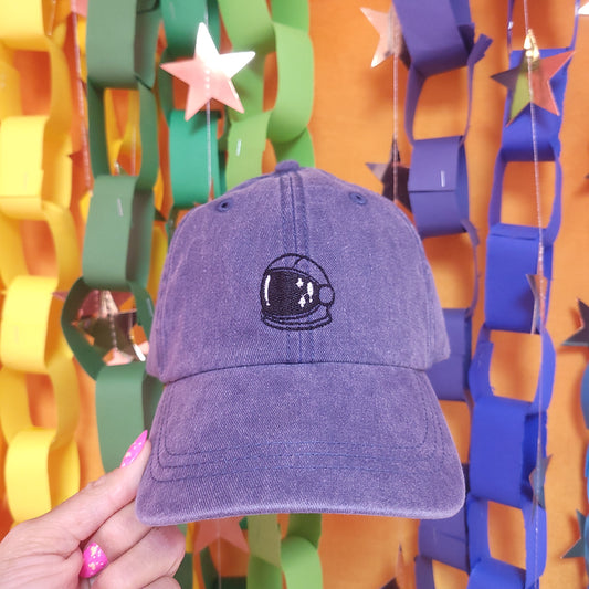 Astronaut Helmet Embroidered Hat